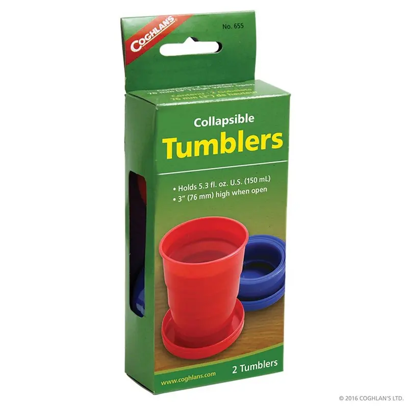 Coghlan’s Lightweight Collapsible Drink Tumblers