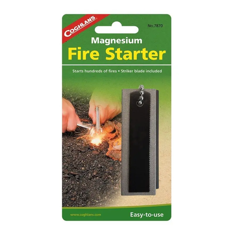 Coghlan’s Magnesium Rod Fire Starter with Ferrocerium Rod