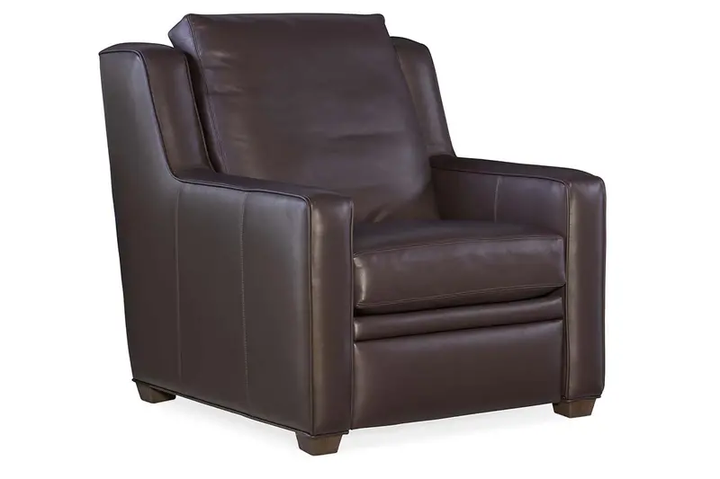 Collins Wall-Hugger Power Recliner – Pillow Back Leather Seating