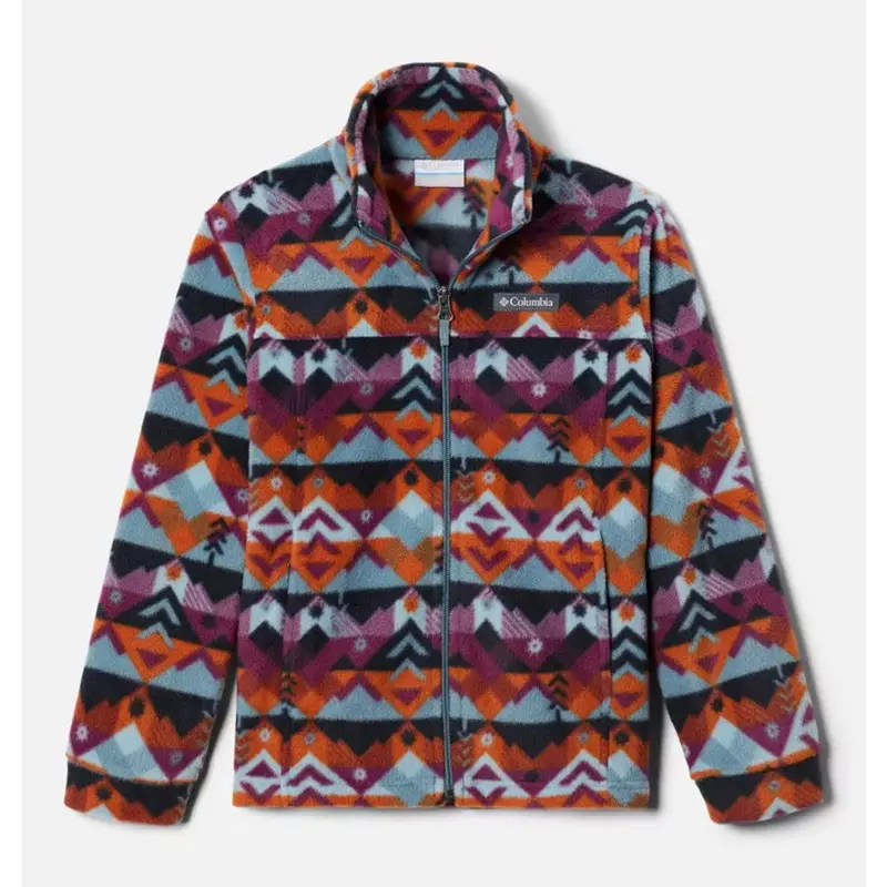 Columbia Boys’ Zing III Printed Fleece Jacket