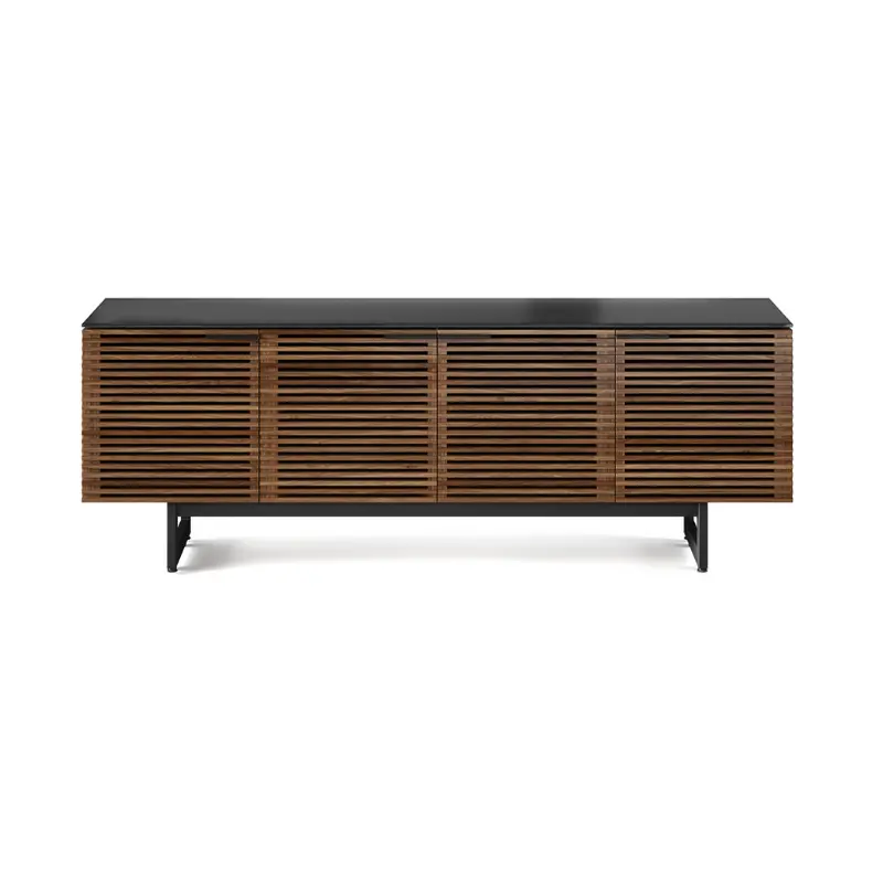 Corridor 8179 Natural Walnut Tall Entertainment Unit