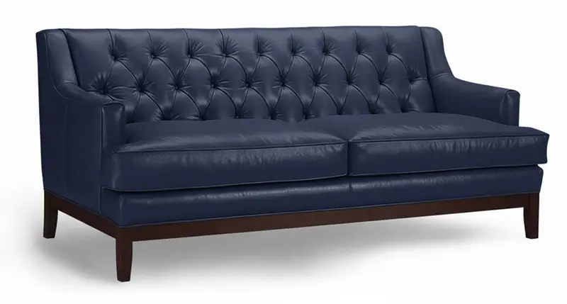 Cosmopolitan 81″ Apartment Leather Sofa