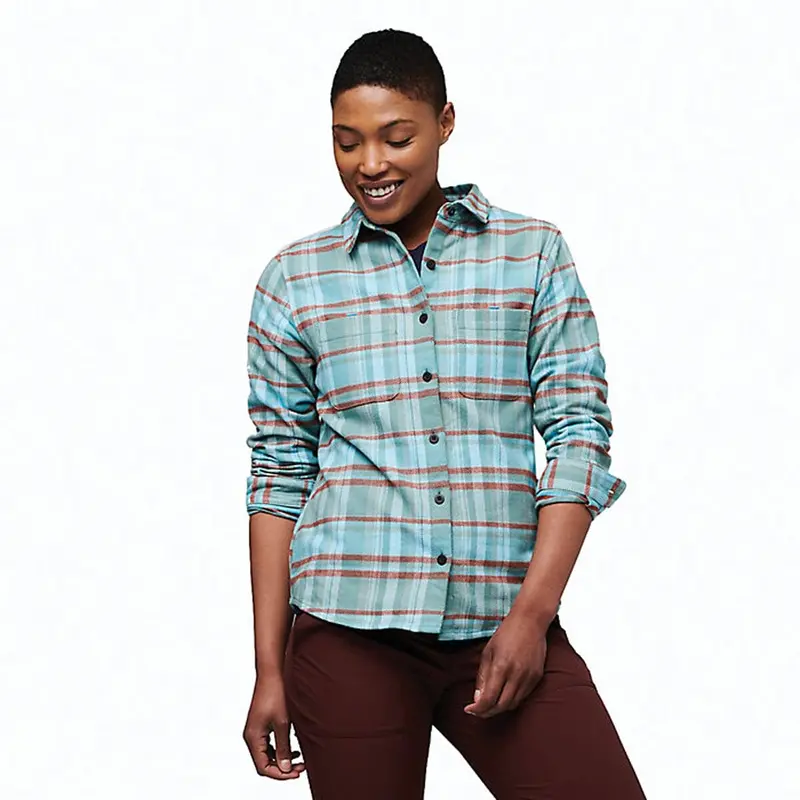 Cotopaxi Mero Flannel Shirt – Women’s Sustainable Cotton-Blend Button-Up