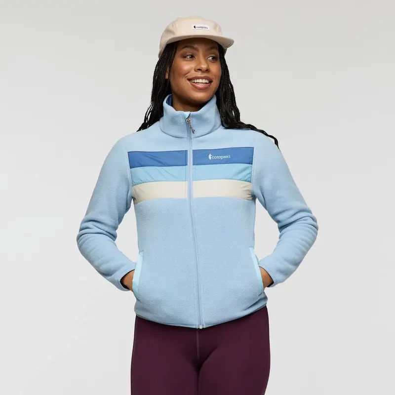 Cotopaxi Teca Fleece Full-Zip Jacket – Women’s Eco-Friendly Layering Piece
