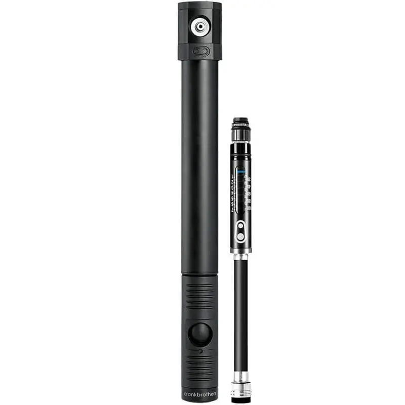 Crankbrothers Klic HV High-Volume Hand Pump with Gauge