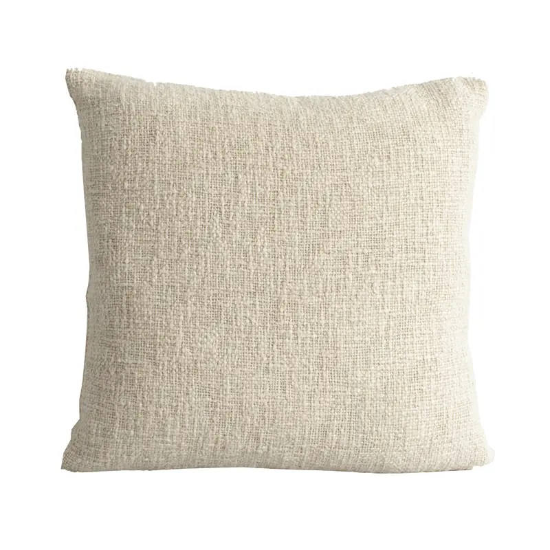 Cyprian Linen Cushion in Oatmeal