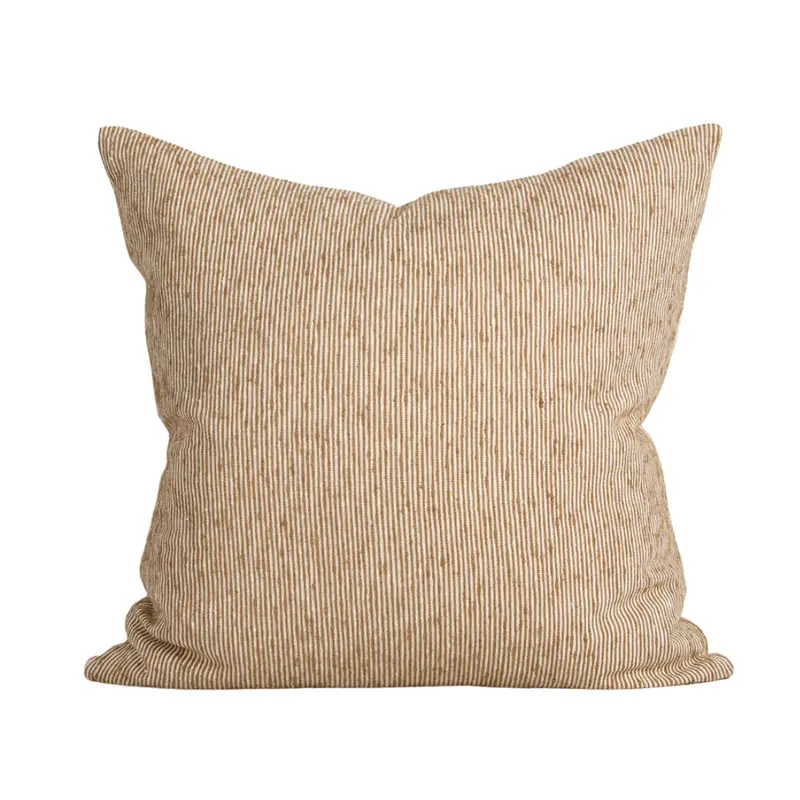 Dalton Textured Cushion in Oat Beige