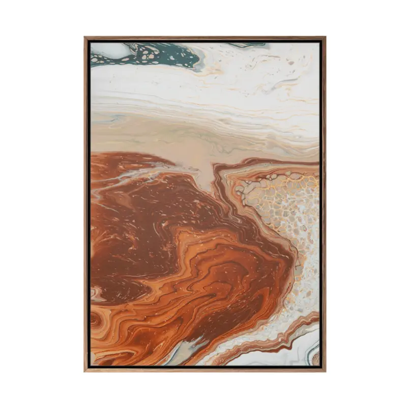 Desert Mirage Framed Canvas Wall Art