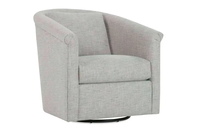 Desiree Swivel Accent Tub Chair – Upholstered Modern Seating