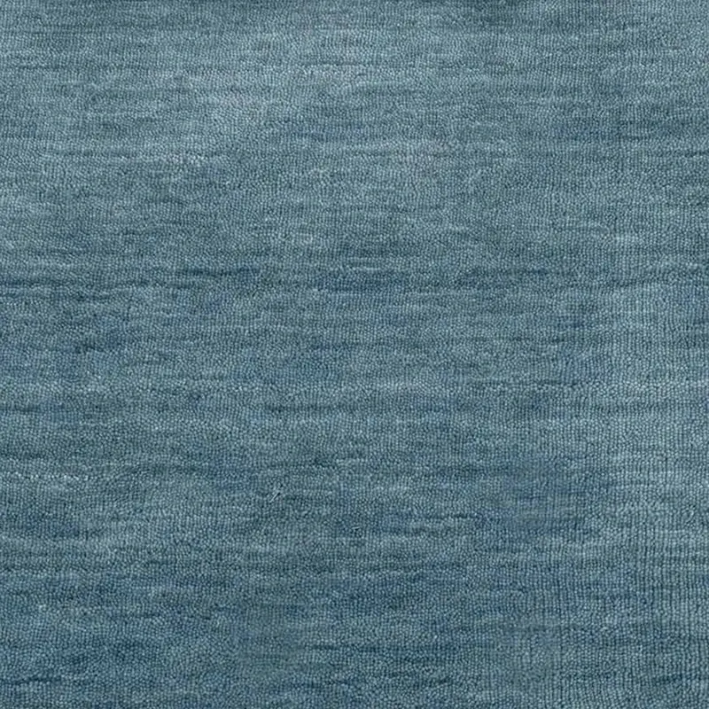Diva Hand-Tufted Wool Rug in Sky Blue Shade