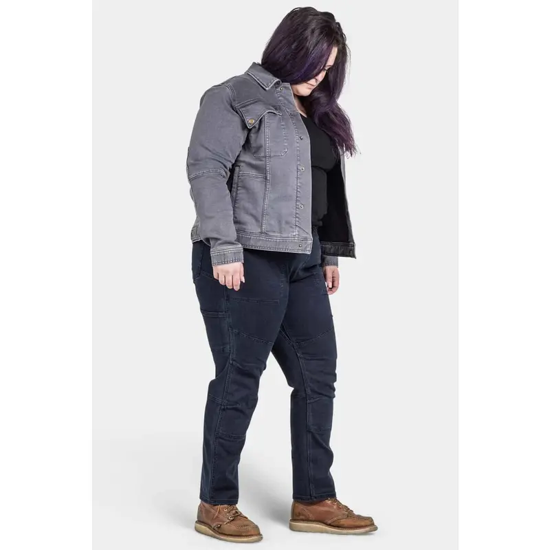 Dovetail Women’s Thermal Trucker Jacket – Quilted Insulated Layer