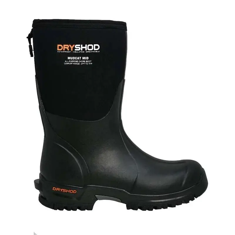 Dryshod Men’s Mudcat Mid-Cut Waterproof Work Boots