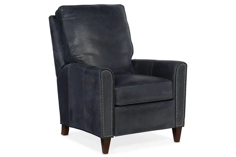 Ellis Leather Pillow-Back Recliner Chair – Premium Comfort Design