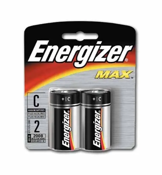 Energizer Max C Batteries – 2-Cell Pack