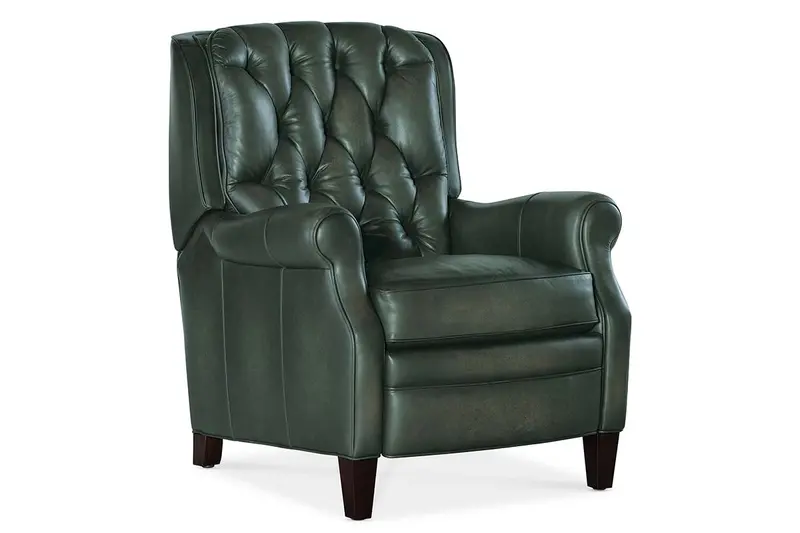 Ernest Portal Button-Tufted Pillow-Back Recliner – Quick Ship