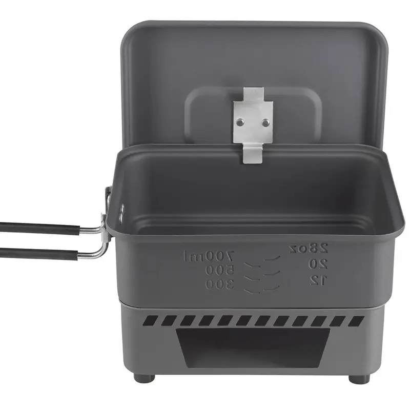 Esbit 1.1L All-in-One Solid Fuel Camping Stove and Cookset