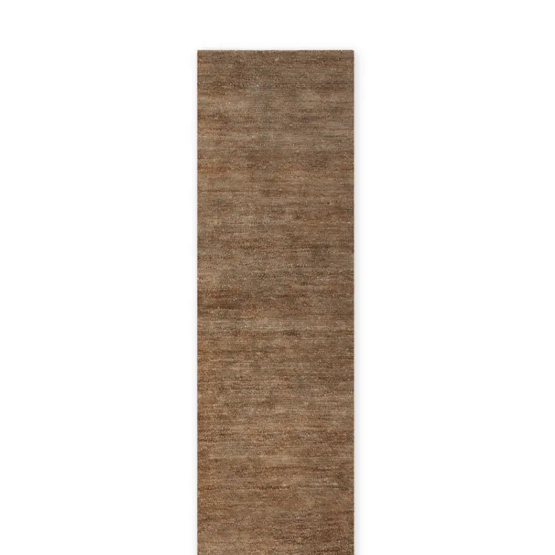 Fairbanks Textured Runner Rug in Warm Sand Beige