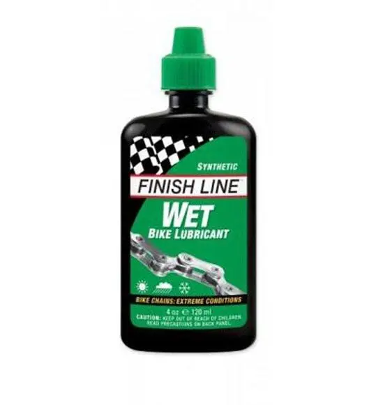 Finish Line Wet Lube – All-Conditions 4oz Bicycle Lubricant
