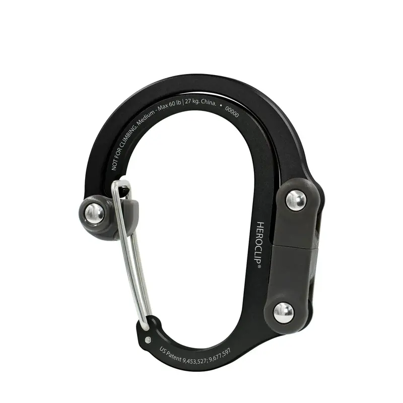 Gear Aid Heroclip Medium Multi-Use Carabiner Clip