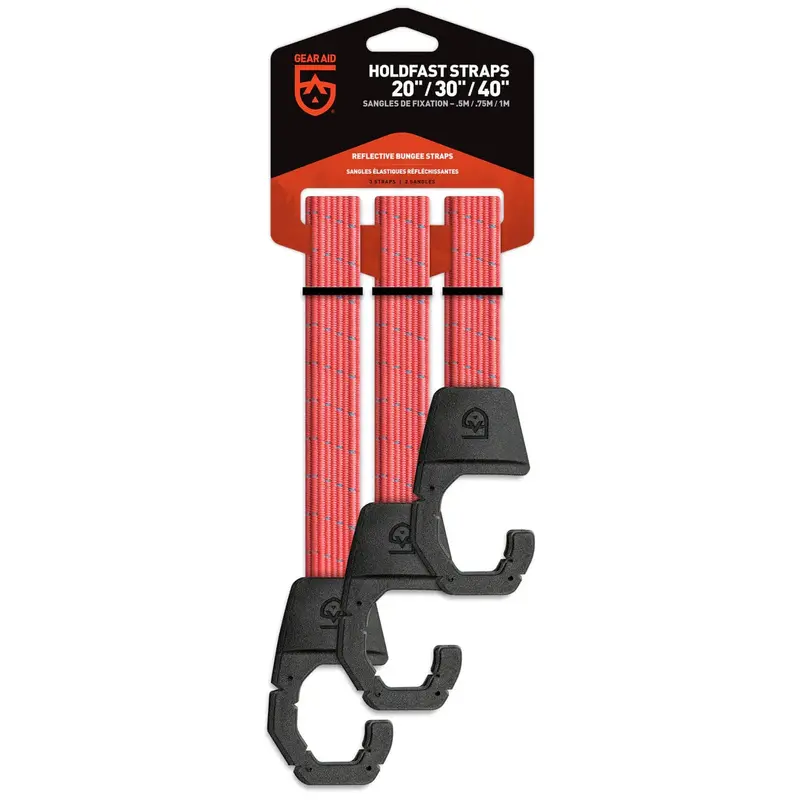 Gear Aid Holdfast Multi-Length Strap Pack (20″, 30″, 40″)