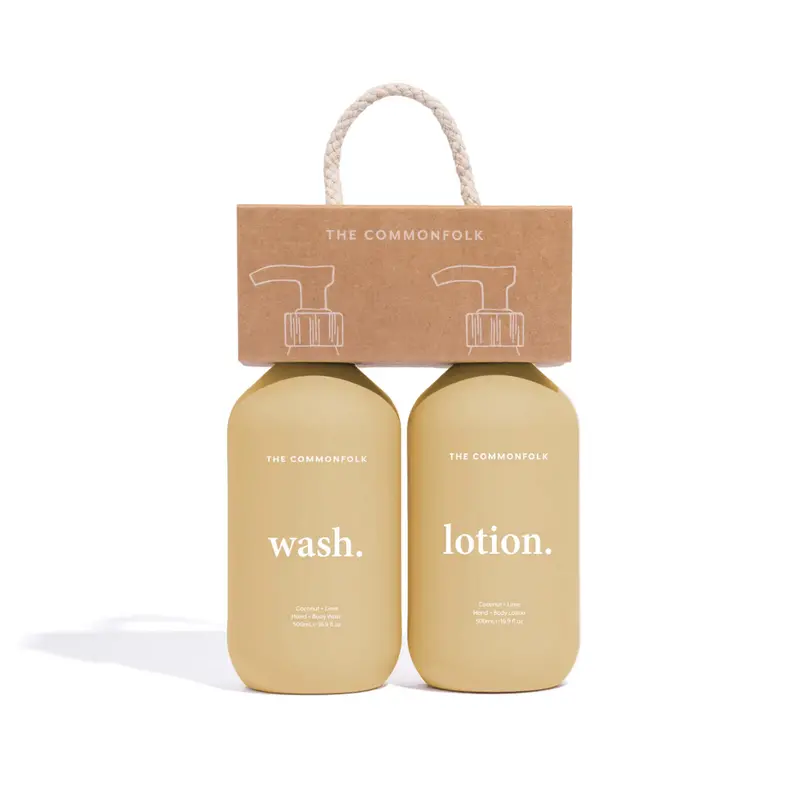 Geranium & Lavender Hand Wash and Lotion Gift Set
