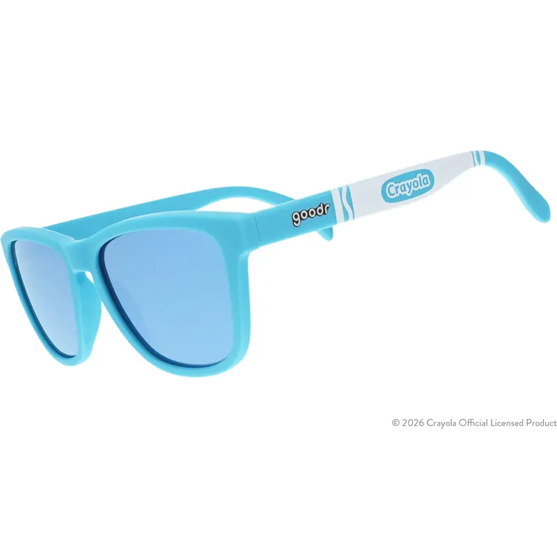 Goodr OG Crayola Sunglasses – Blue Lagoon