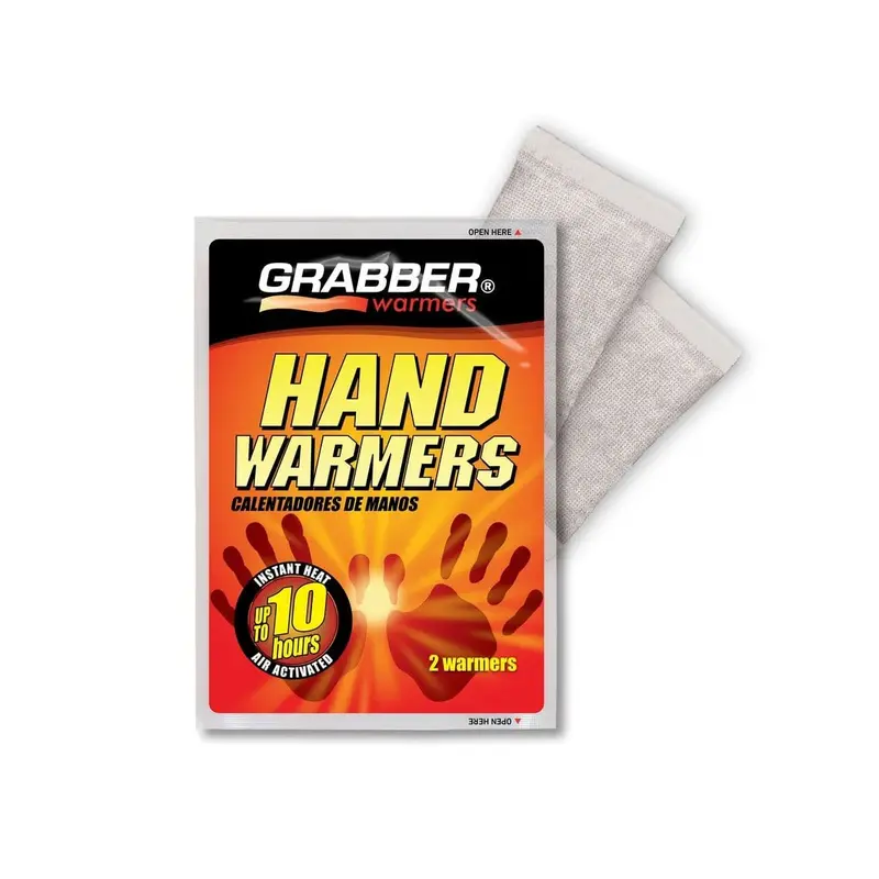 Grabber Single-Use Hand Warmers – Air-Activated Heat Packs