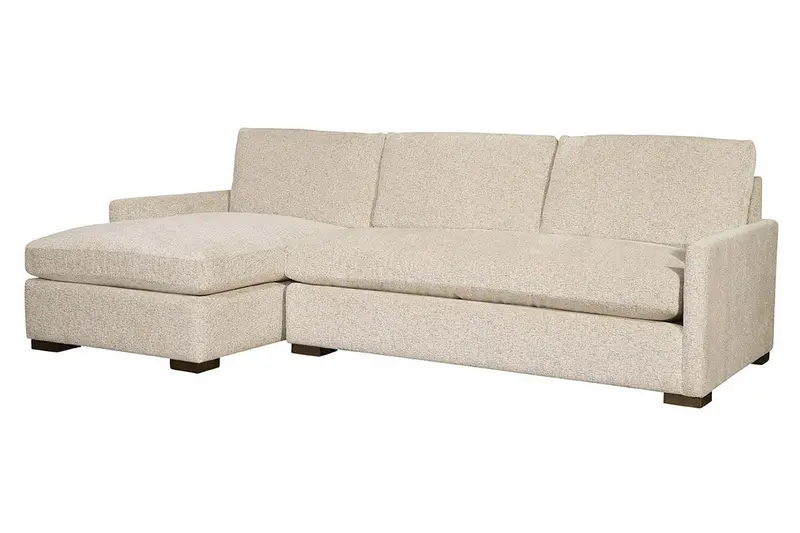 Grady Modern Bench-Seat Sectional – Two-Piece Quick Ship Version 2