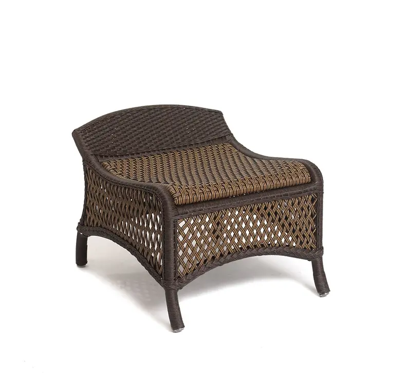 Grand Traverse Wicker Ottoman