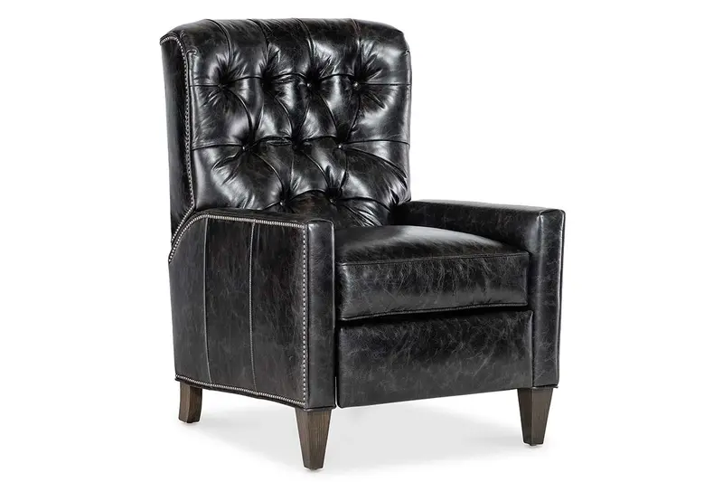 Greenwich Tufted Leather Recliner Chair