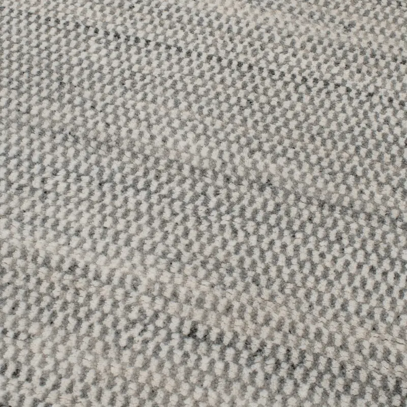 Grey Handwoven Wool Area Rug – Mystique Collection