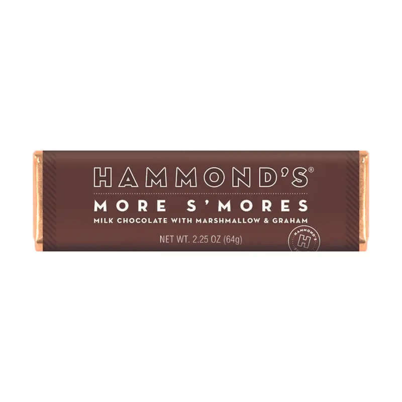 Hammond’s More S’mores Chocolate Candy Bar