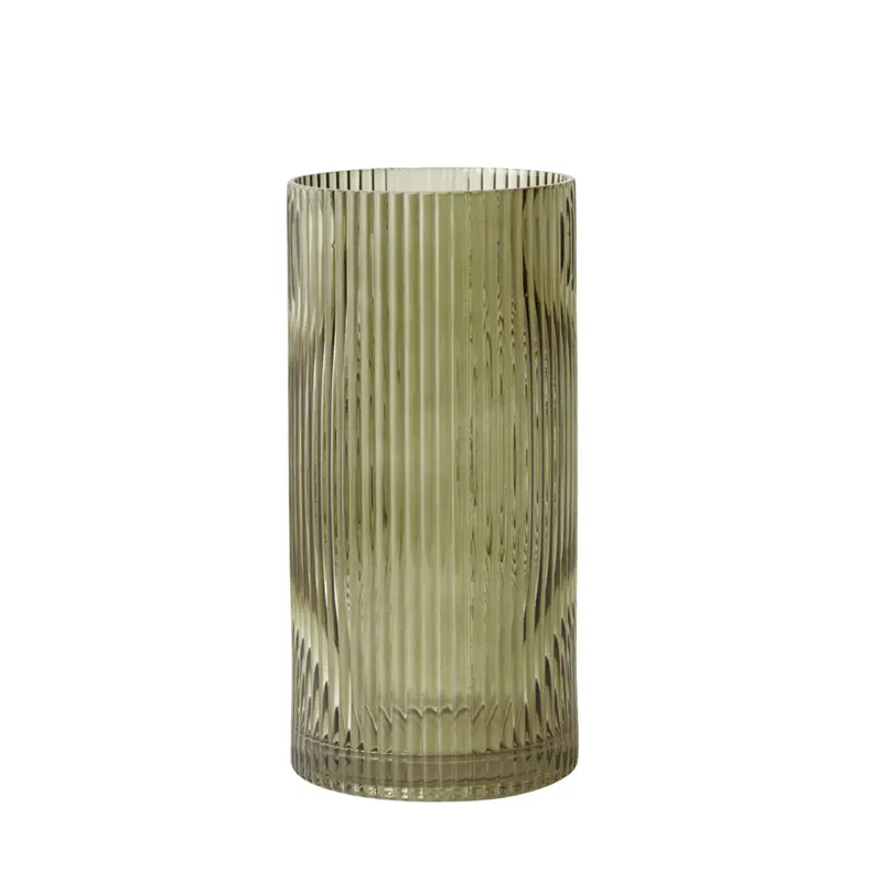 Haven Reeded Ceramic Vase
