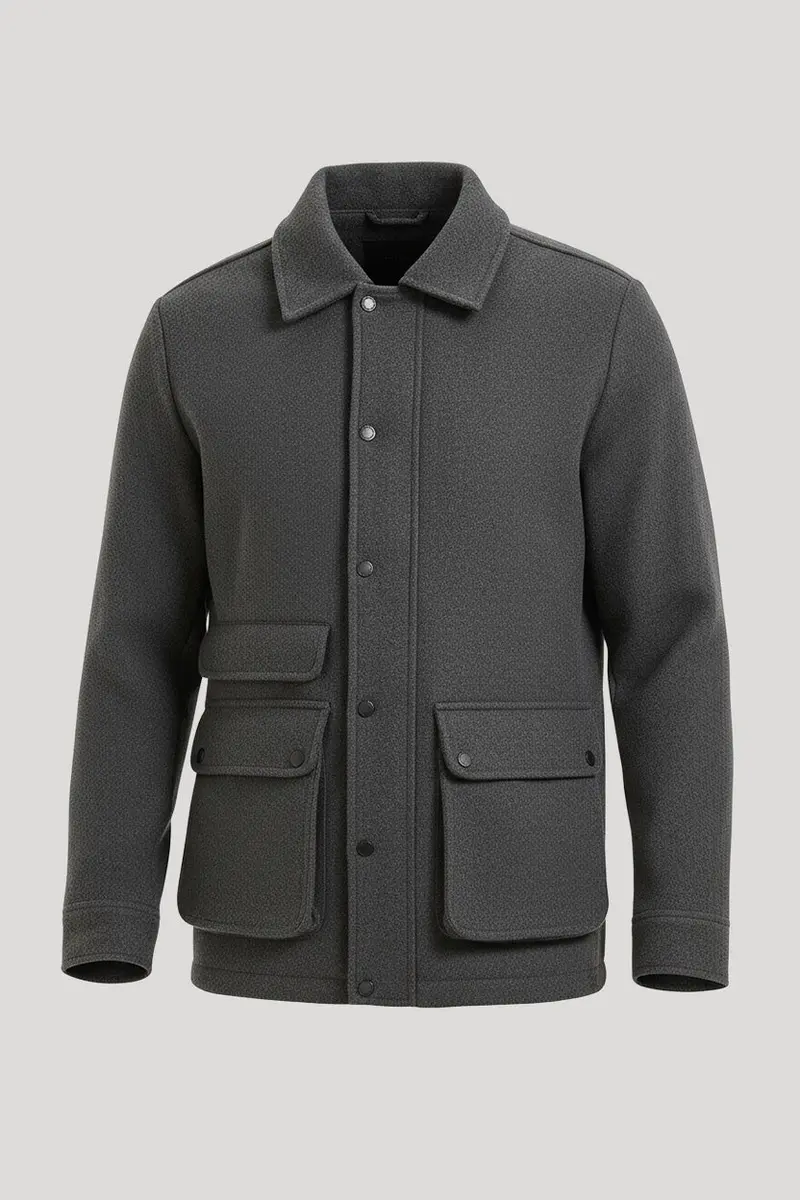 Heavy-Duty Flannel-Lined Barn Coat
