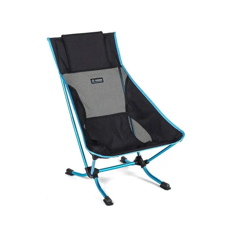 Helinox Beach Camp Chair with Integrated Headrest and Side Storage Pocket