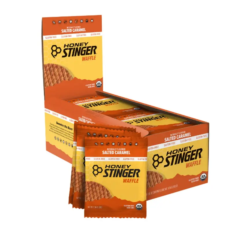 Honey Stinger Gluten-Free Salted Caramel Honey Waffle