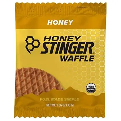 Honey Stinger Organic Honey Waffle – Portable Breakfast or Snack