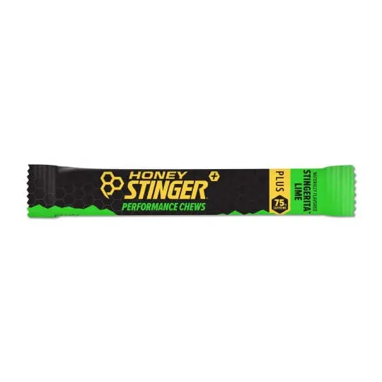 Honey Stinger Performance Stingerita Lime Chews – Tangy Electrolyte Candy