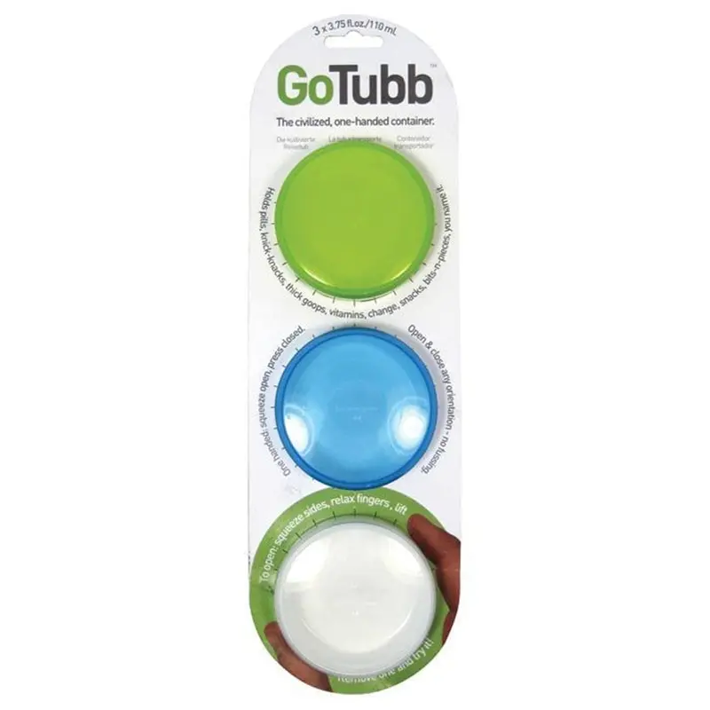 Humangear GoTubb Medium – 3-Pack