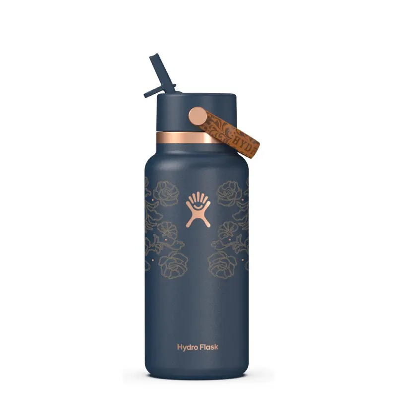 Hydro Flask 32 oz Wide-Mouth Tumbler with Flex Straw Cap – Western Limited Edition