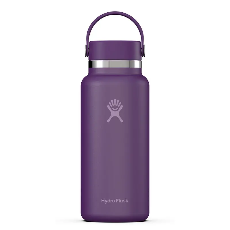 Hydro Flask 32 oz Wide-Mouth Vacuum-Insulated Stainless Steel Water Bottle