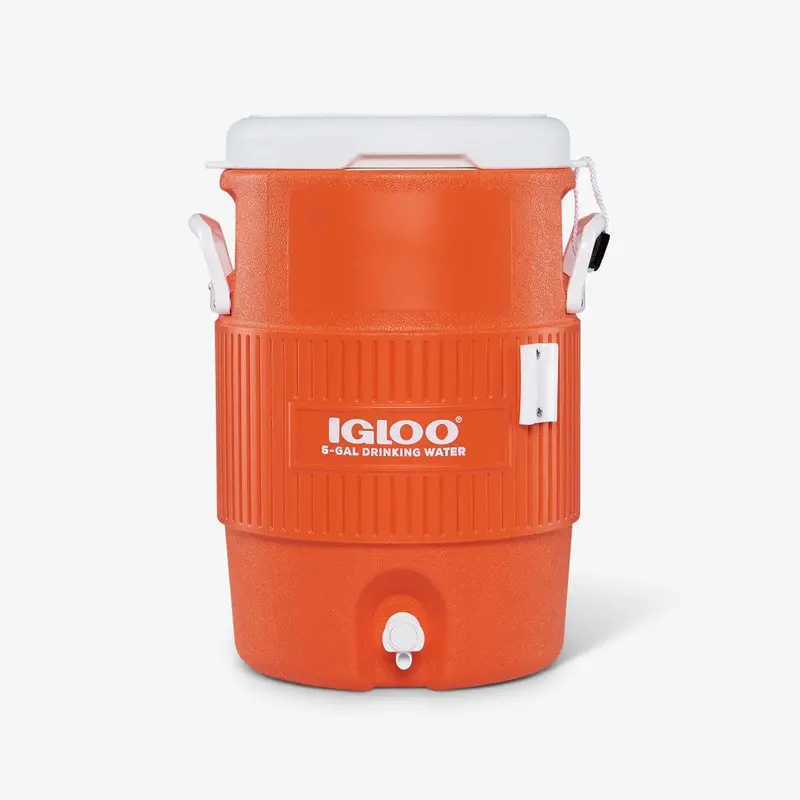 Igloo 5-Gallon Seat-Top Water Jug with Built-In Spout