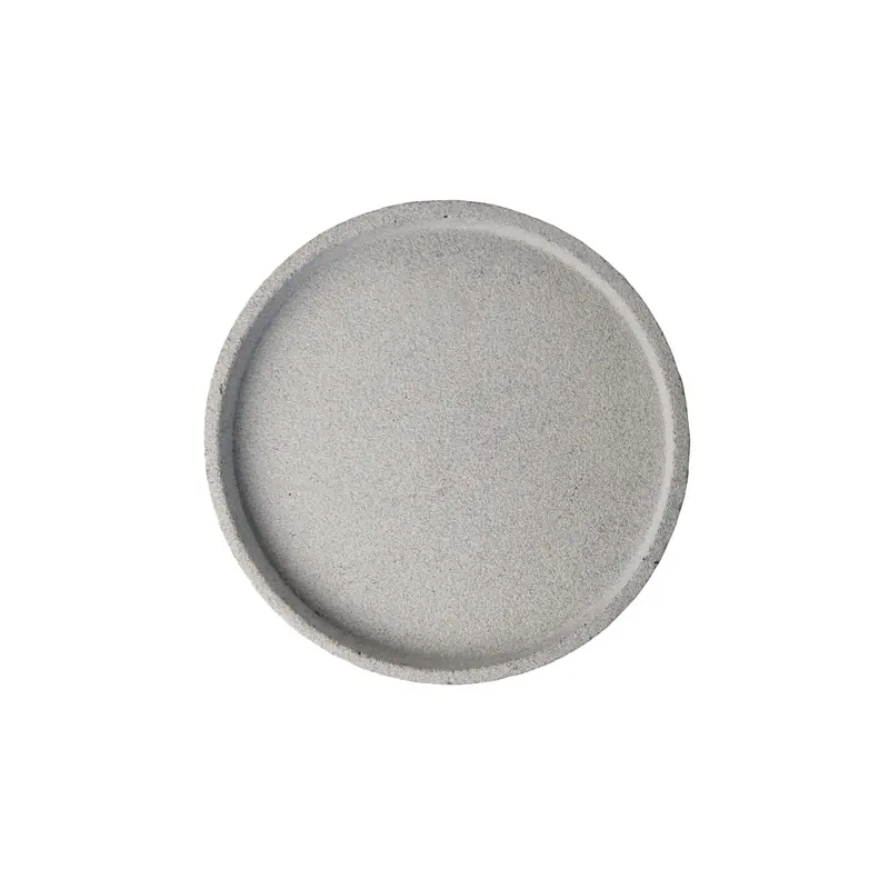 Isla XS Concrete Round Serving Tray