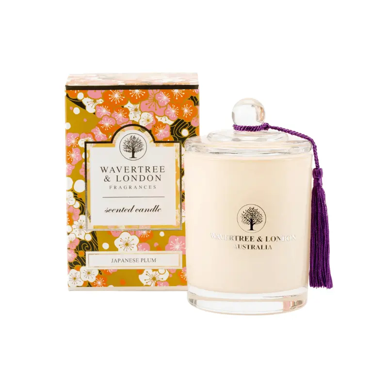 Japanese Plum Scented Soy Wax Candle