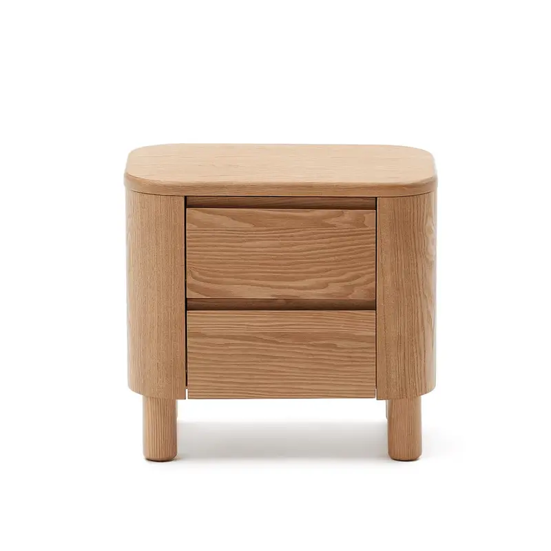Juna Compact Bedside Table with Soft-Close Drawer