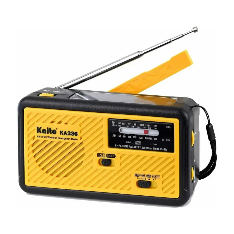 Kaito Voyager ECO KA336 All-in-One Emergency Weather Alert Radio