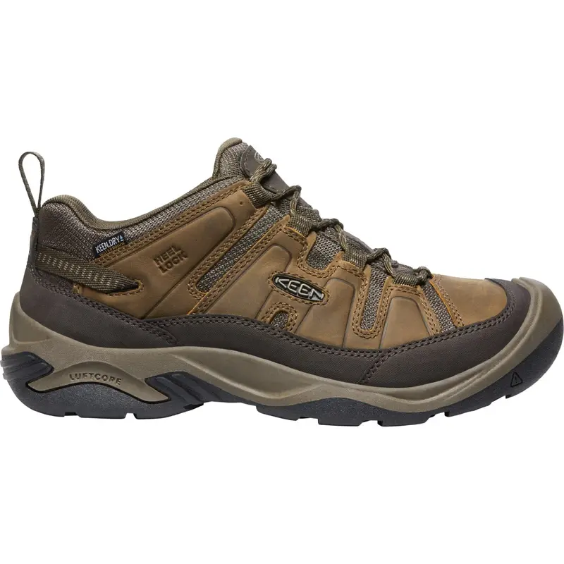 Keen Circadia Low Waterproof Hiking Shoe – Men’s Lightweight Trail Sneaker