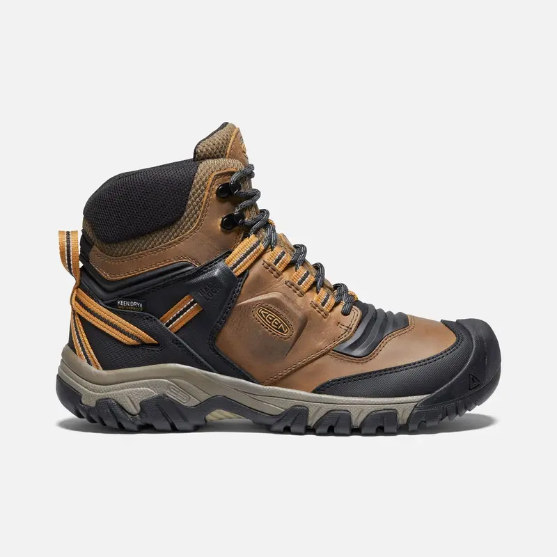 Keen Ridge Flex Mid Waterproof Hiking Boots – Men’s
