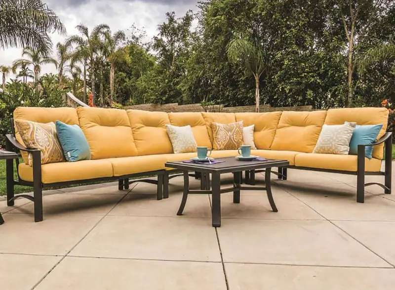 Kenzo Three-Piece Modular Sectional Sofa