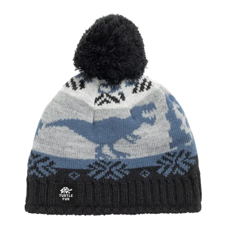 Kids’ Turtle Fur Nordic Dino Knit